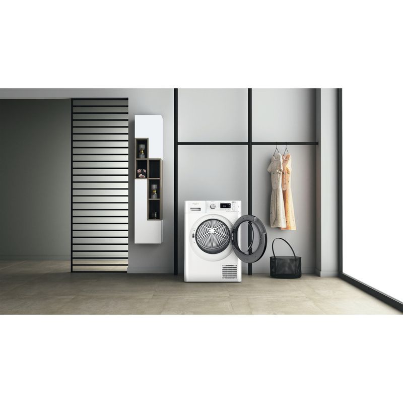 Whirlpool-Suszarka-FFT-M11-8X3BY-PL-Biel-Lifestyle-frontal-open
