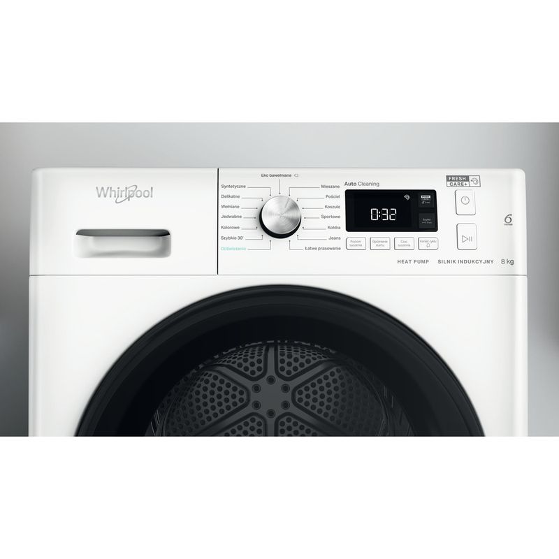 Whirlpool-Suszarka-FFT-M11-8X3BY-PL-Biel-Lifestyle-control-panel