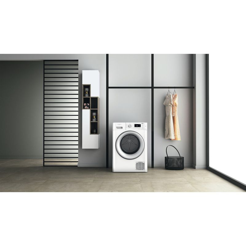 Whirlpool Suszarka FFT M11 9X3WSY PL Biel Lifestyle frontal