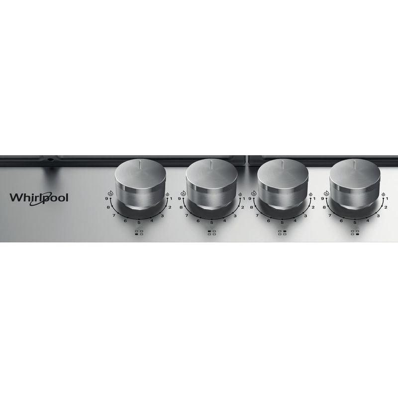Whirlpool-Płyta-grzewcza-TKRL-661-IX-EU-Inox-Gazowy-Control-panel