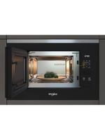 Whirlpool Mikrofalówka Do zabudowy WMF200G Inox Elektroniczny 20 MW + Grill 800 Lifestyle frontal open