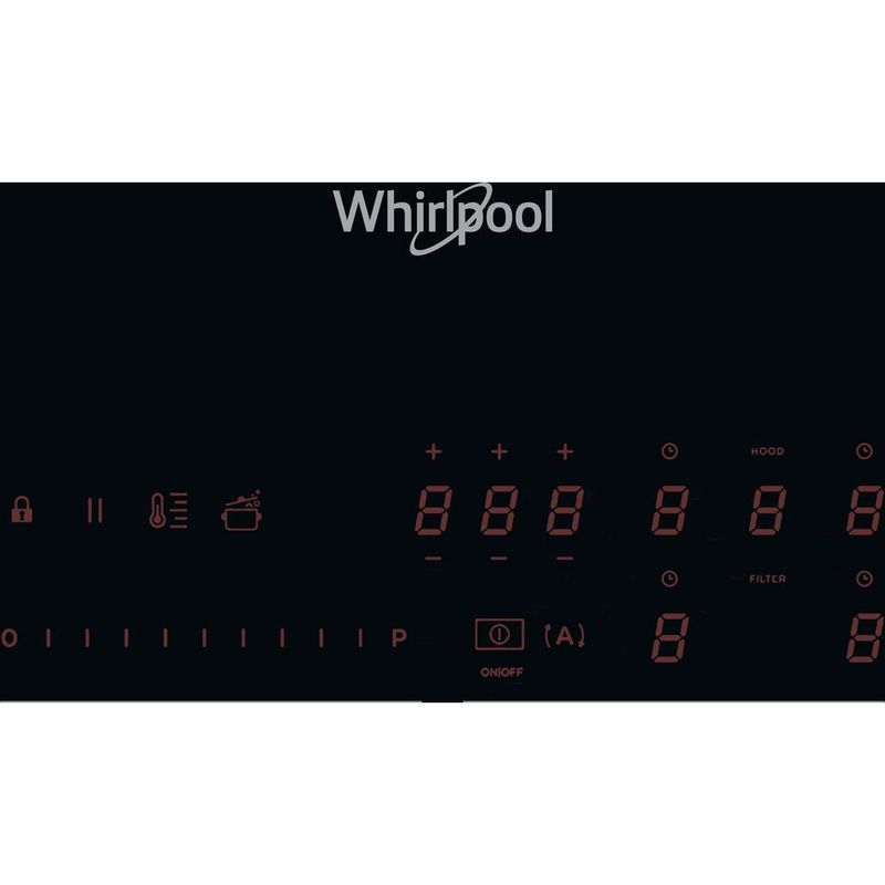 Whirlpool Venting cooktop WVH 92 K/1 Czarny Control panel