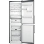 Whirlpool-Lodowka-z-zamrażarką-Wolnostojące-W7X-82O-OX-H-Optic-Inox-Dwudrzwiow-y-a-Frontal-open
