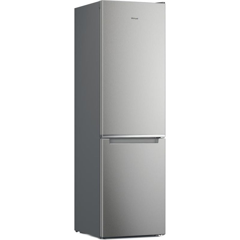 Whirlpool Lodówka z zamrażarką Wolnostojące W7X 94A OX Optic Inox Dwudrzwiow(y)a Perspective