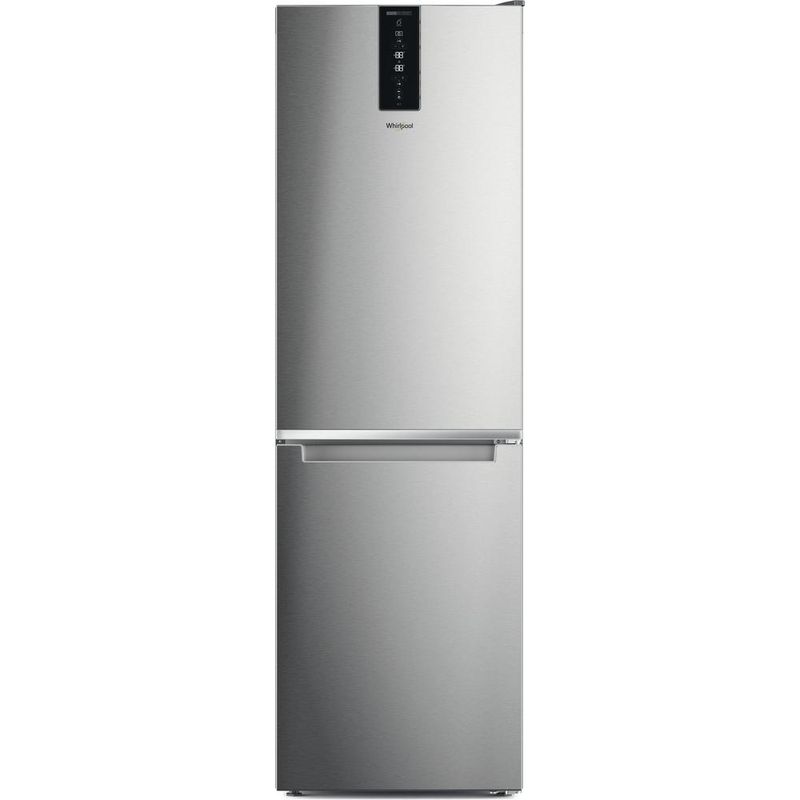 Whirlpool Lodówka z zamrażarką Wolnostojące W7X 83T MX Lustro/inox Dwudrzwiow(y)a Frontal