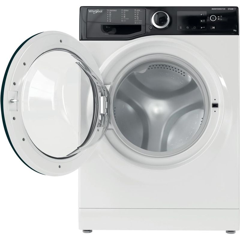 Whirlpool Pralka Wolnostojące WRSB 7259 BB EU Biel Ładowany od frontu B Frontal open