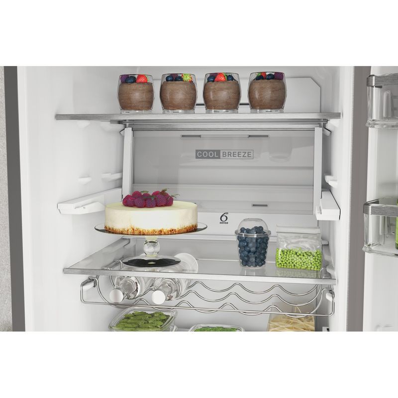 Lodówko-zamrażarka wolnostojący Whirlpool - W7X 94T SX