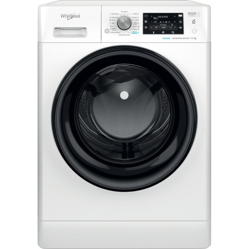 Whirlpool Pralka Wolnostojące FFD 11469 BV EE Biel Ładowany od frontu A Frontal