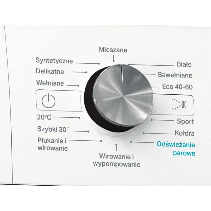 Whirlpool Pralka Wolnostojące FFB 8469 BV PL Biel Ładowany od frontu A Control panel