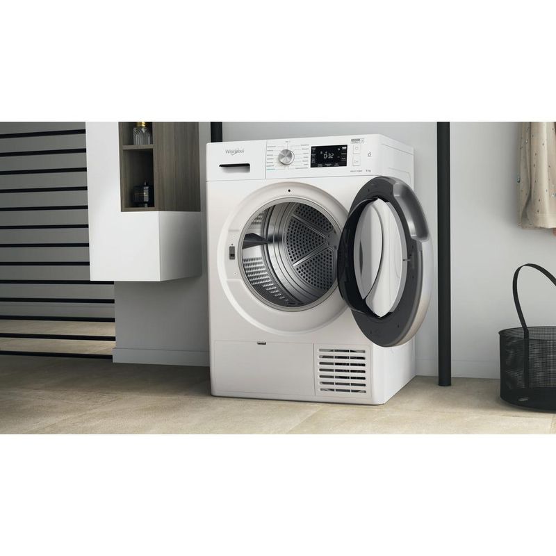 Whirlpool Suszarka FFT M22 9X2WS PL Biel Lifestyle perspective open