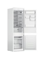 Whirlpool Lodówka z zamrażarką Do zabudowy WHC18 T141 Biel Dwudrzwiow(y)a Perspective open
