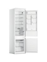 Whirlpool Lodówka z zamrażarką Do zabudowy WHC20 T121 Biel Dwudrzwiow(y)a Perspective open