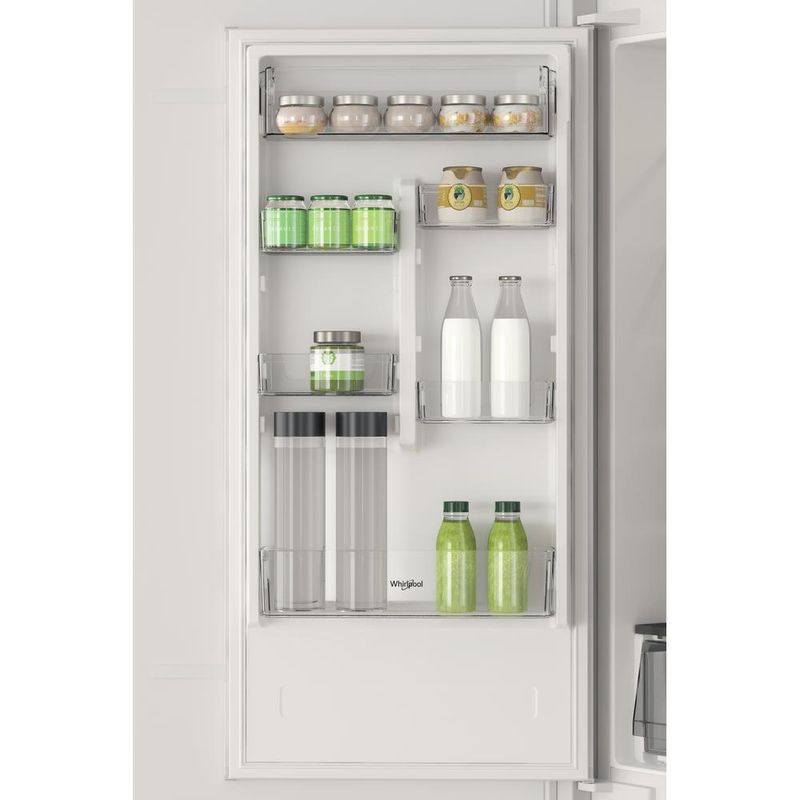 Whirlpool Lodówka z zamrażarką Do zabudowy WHC20 T121 Biel Dwudrzwiow(y)a Lifestyle detail