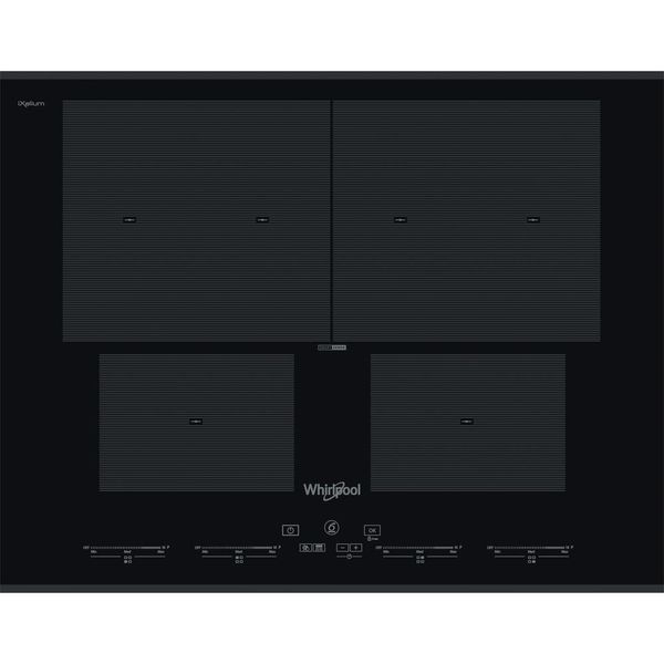 Whirlpool Płyta grzewcza SMO 654 OF/BT/IXL Czarny Induction vitroceramic Frontal