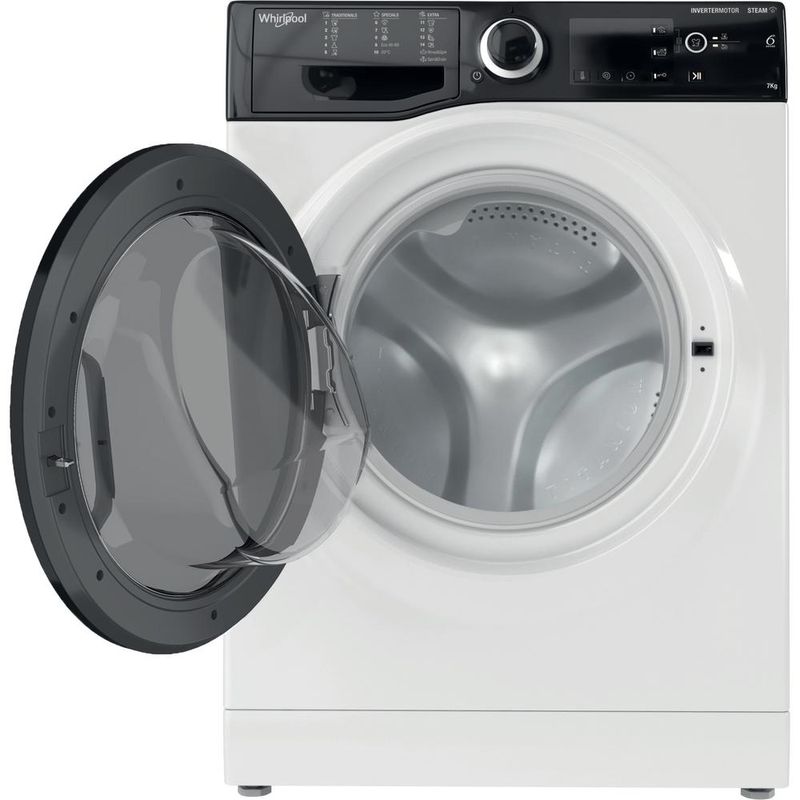 Whirlpool Pralka Wolnostojące WRSB 7259 D EU Biel Ładowany od frontu B Frontal open