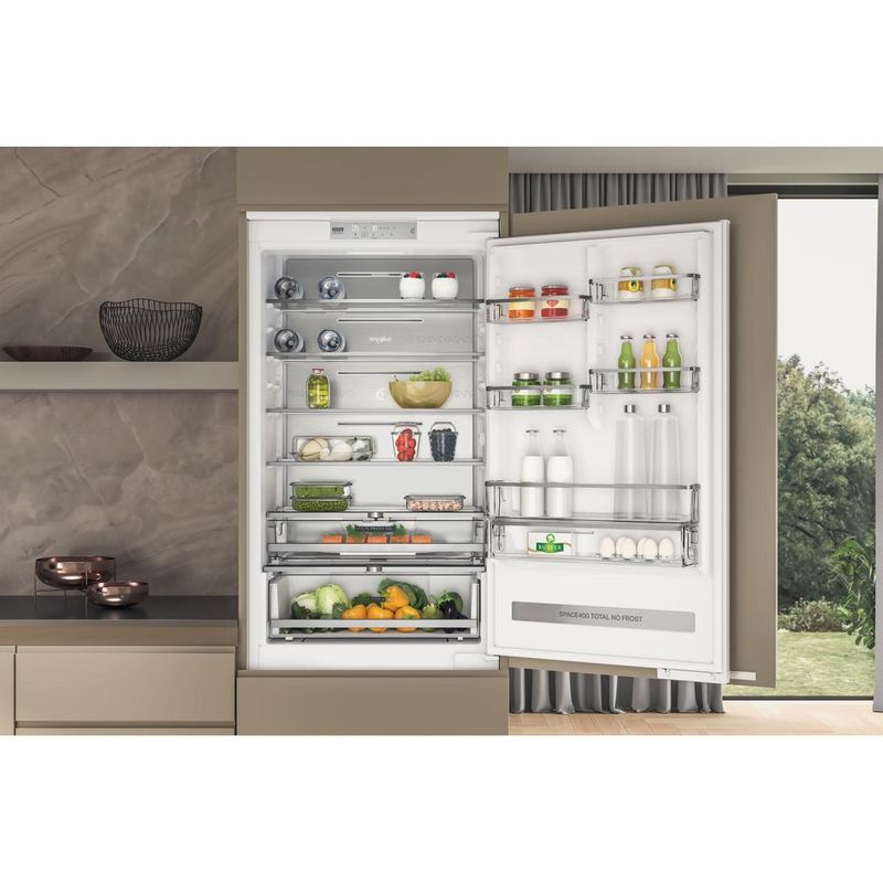 Whirlpool Lodówka z zamrażarką Do zabudowy WH SP70 T232 P Biel Dwudrzwiow(y)a Lifestyle detail