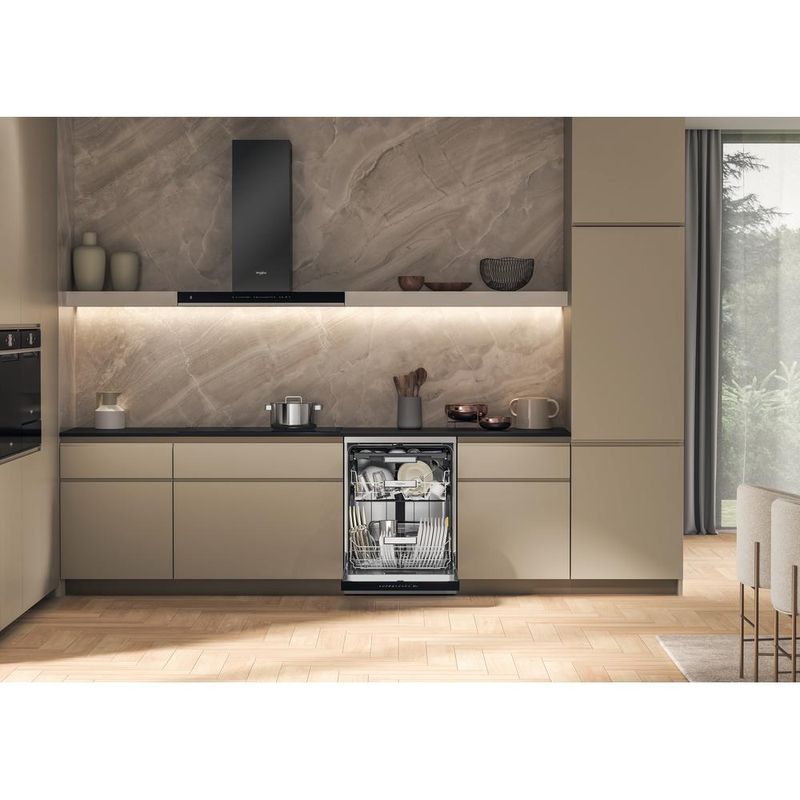 Whirlpool Zmywarka Wolnostojące W7F HP43 X Wolnostojące C Lifestyle frontal open