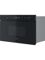 Whirlpool Mikrofalówka Do zabudowy MBNA920B Czarny Elektroniczny 22 MW + Grill 750 Perspective
