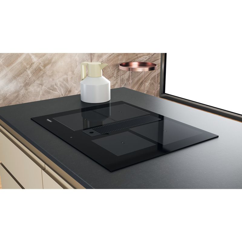 Whirlpool Venting cooktop WVH 1065B Czarny Lifestyle perspective