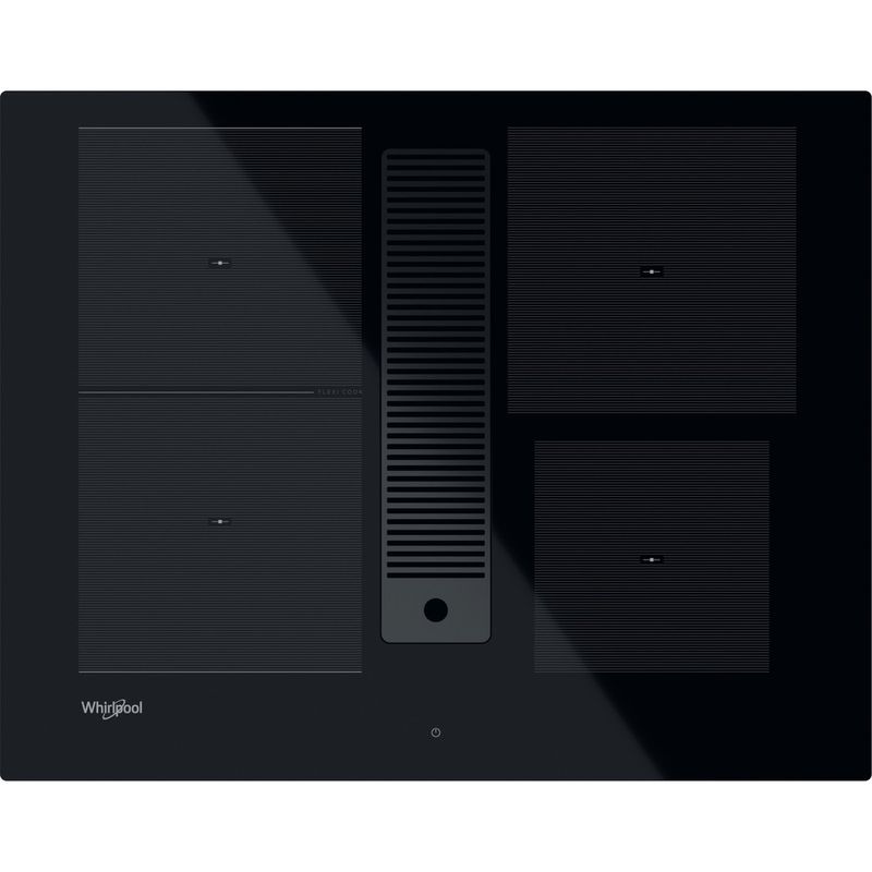 Whirlpool Venting cooktop WVH 1065B Czarny Frontal