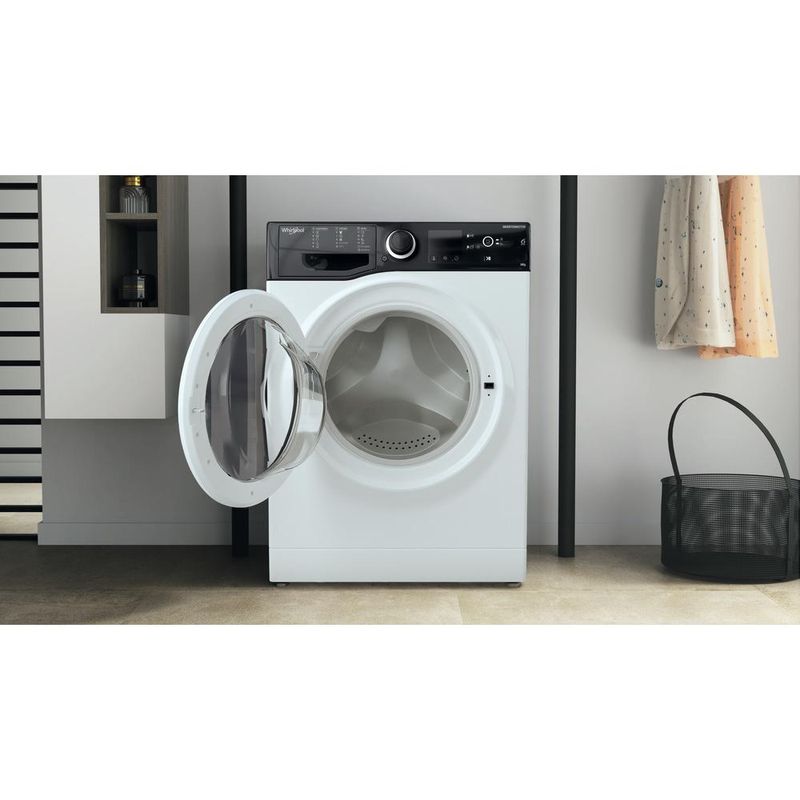 Whirlpool Pralka Wolnostojące WRBSS 6249 S EU Biel Ładowany od frontu C Lifestyle frontal open