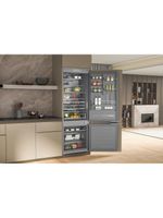 Whirlpool Lodówka z zamrażarką Do zabudowy WH SP70 T262 P Szary Dwudrzwiow(y)a Lifestyle perspective open
