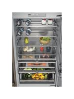 Whirlpool Lodówka z zamrażarką Do zabudowy WH SP70 T262 P Szary Dwudrzwiow(y)a Drawer