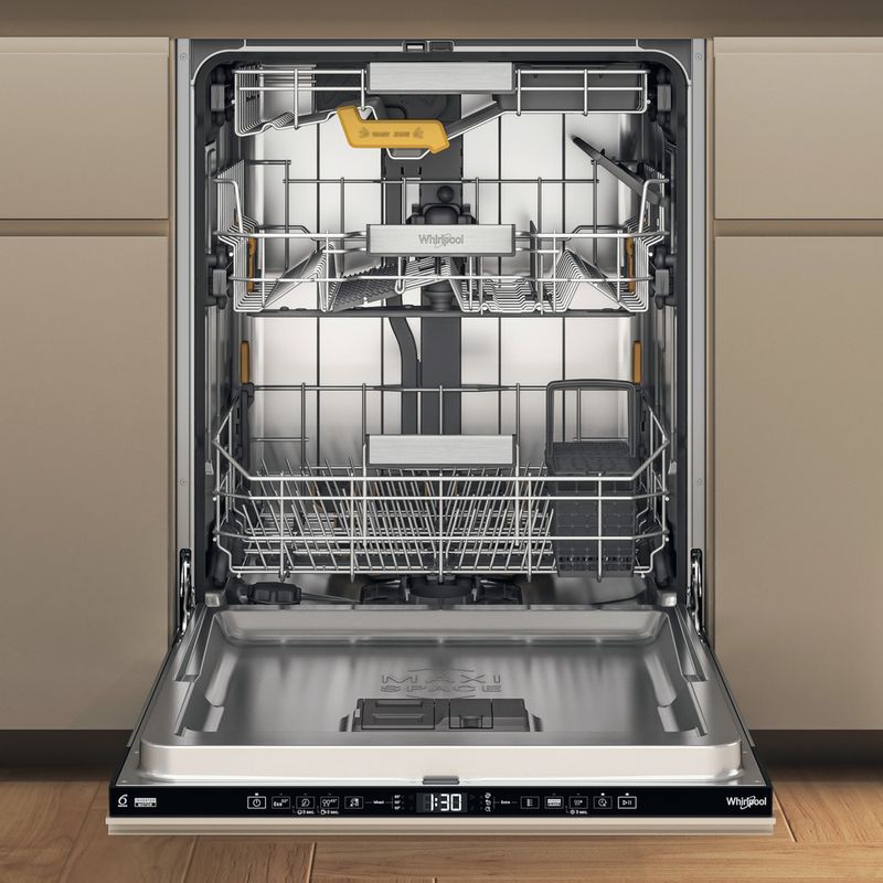 Whirlpool Zmywarka Do zabudowy W8I HT40 T Zintegrowane C Frontal open