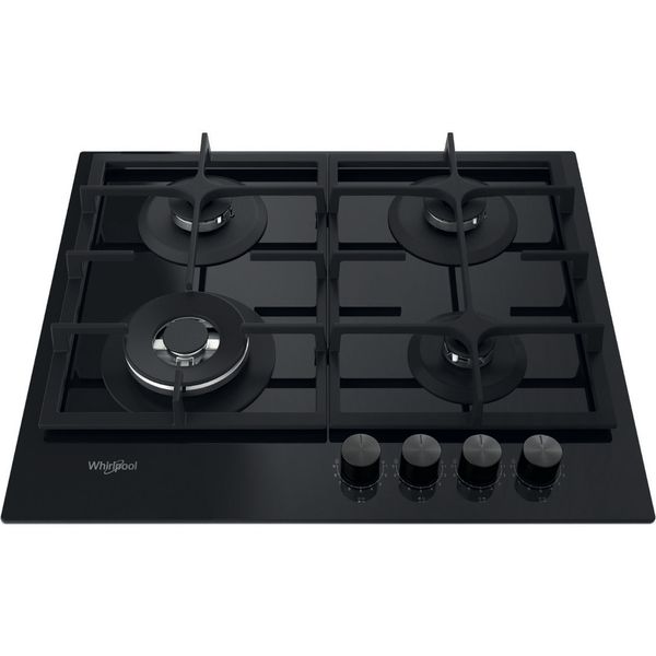Whirlpool-Płyta-grzewcza-AKTL-629-NB1-Czarny-Gazowy-Frontal-top-down