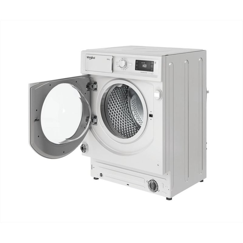 Whirlpool Pralkosuszarka Do zabudowy BI WDWG 861485 EU Biel Ładowany od frontu Perspective open