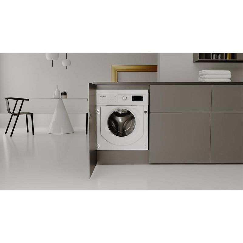 Whirlpool Pralka Do zabudowy BI WMWG 81485 PL Biel Ładowany od frontu B Lifestyle frontal