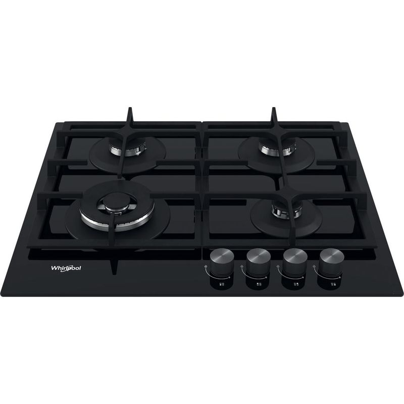 Whirlpool Płyta grzewcza AKT 6465/NB1 Czarny Gazowy Frontal top down