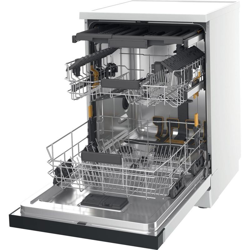 Whirlpool Zmywarka Wolnostojące W7F HS31 Wolnostojące D Perspective open