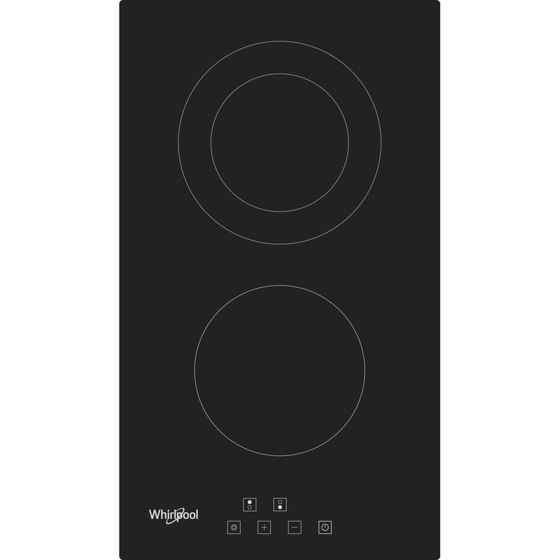 Whirlpool Płyta grzewcza WRD 6030 B Czarny Radiant vitroceramic Frontal