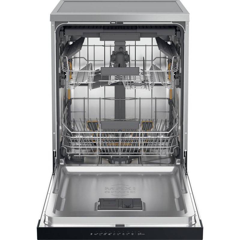 Whirlpool Zmywarka Wolnostojące W7F HP33 X Wolnostojące D Frontal open