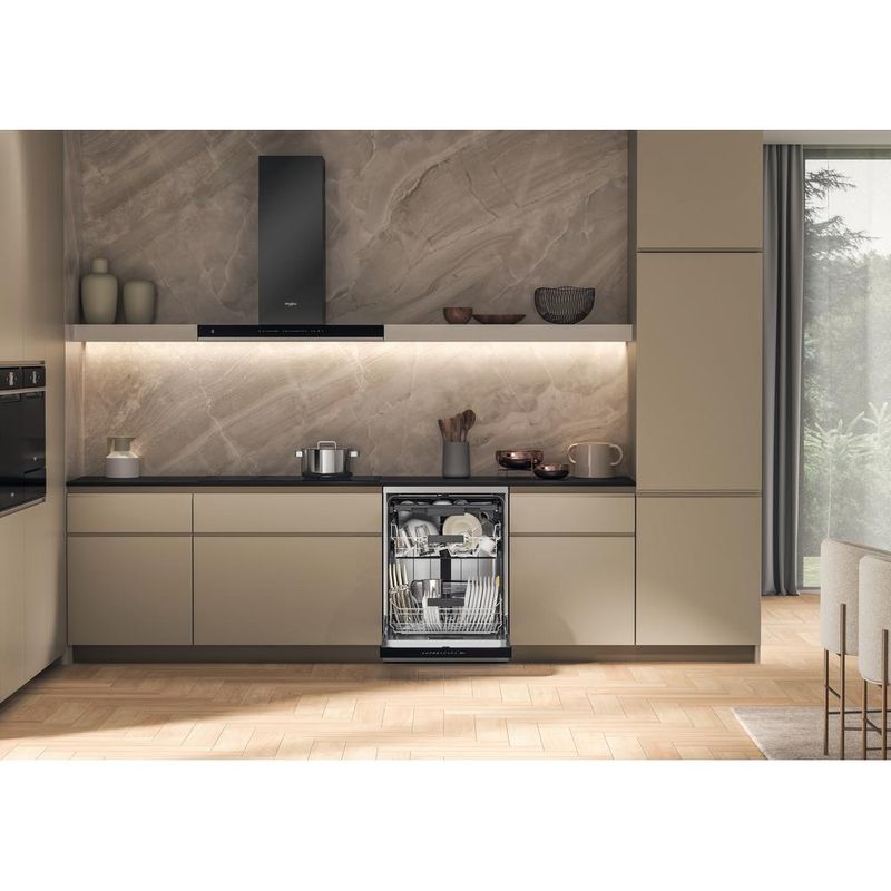 Whirlpool Zmywarka Wolnostojące W7F HP33 X Wolnostojące D Lifestyle frontal open