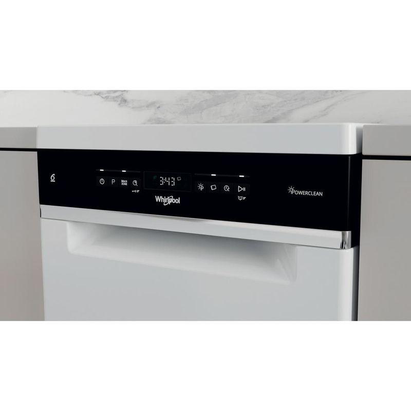 Whirlpool Zmywarka Wolnostojące WSFO 3B23 P Wolnostojące E Control panel