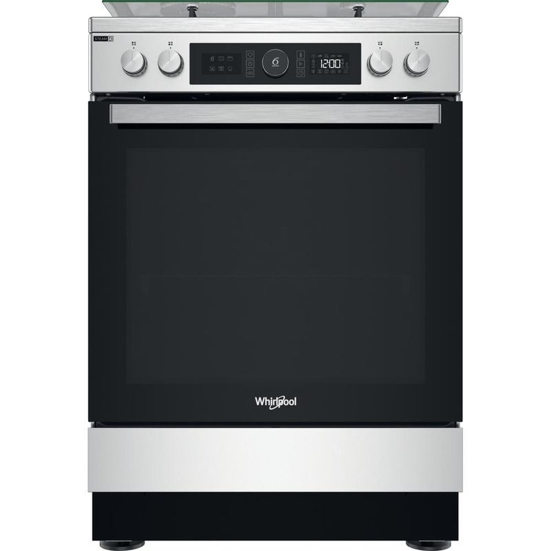 Whirlpool Kuchenka WS68G8ACXT/E Inox Gazowy Frontal