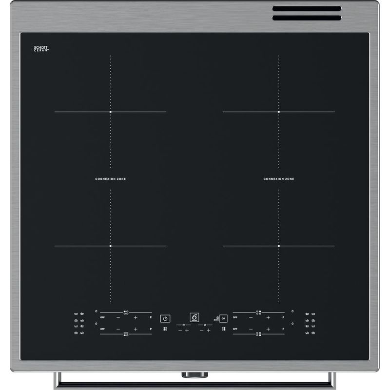 Whirlpool-Kuchenka-WS68IB8ACX-FR-Inox-Elektryczne-Frontal-top-down