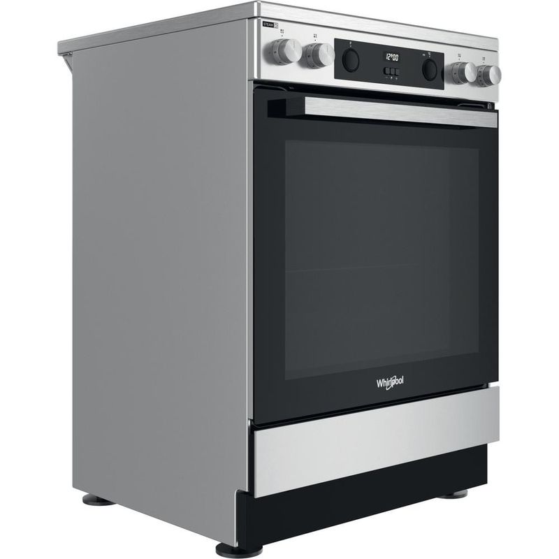 Whirlpool Kuchenka WS68V8CCXT Inox Elektryczne Perspective