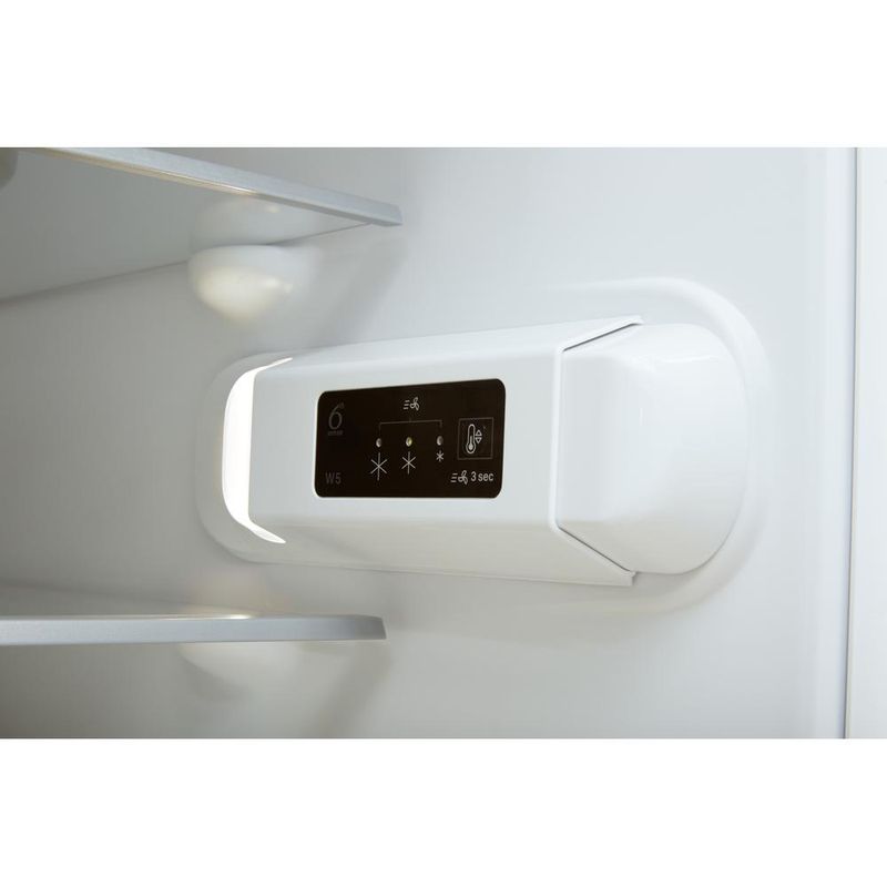 Whirlpool-Lodowka-z-zamrażarką-Wolnostojące-W5-722E-W-Biały-Dwudrzwiow-y-a-Control-panel