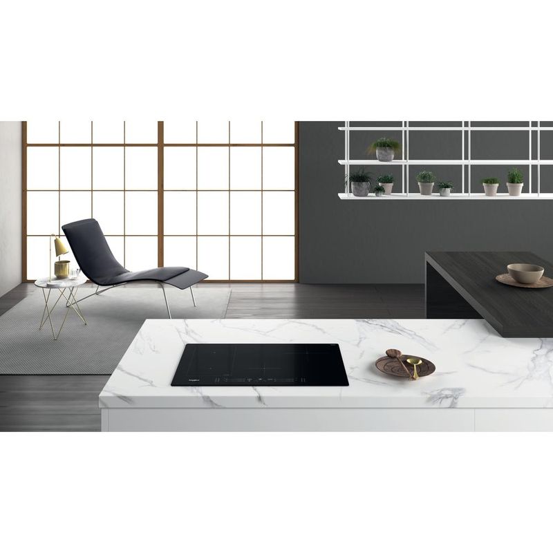 Whirlpool Płyta grzewcza WL S3777 NE Czarny Induction vitroceramic Lifestyle frontal top down