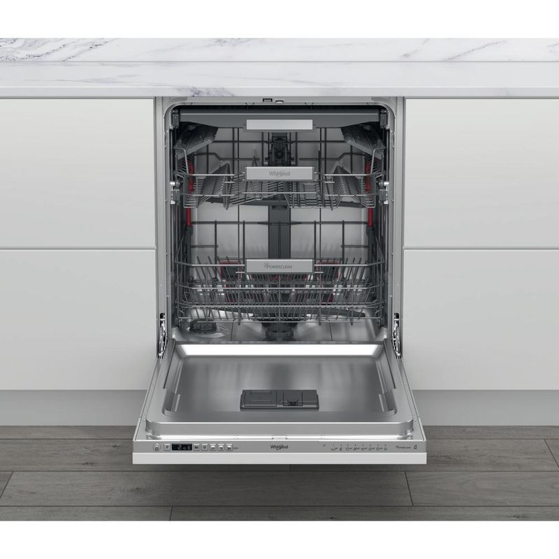 Whirlpool Zmywarka Do zabudowy W0I D741A S Zintegrowane C Frontal open