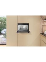 Whirlpool Mikrofalówka Do zabudowy AMW 6440 FB Czarny Elektroniczny 31 MW + Grill 1000 Lifestyle frontal open