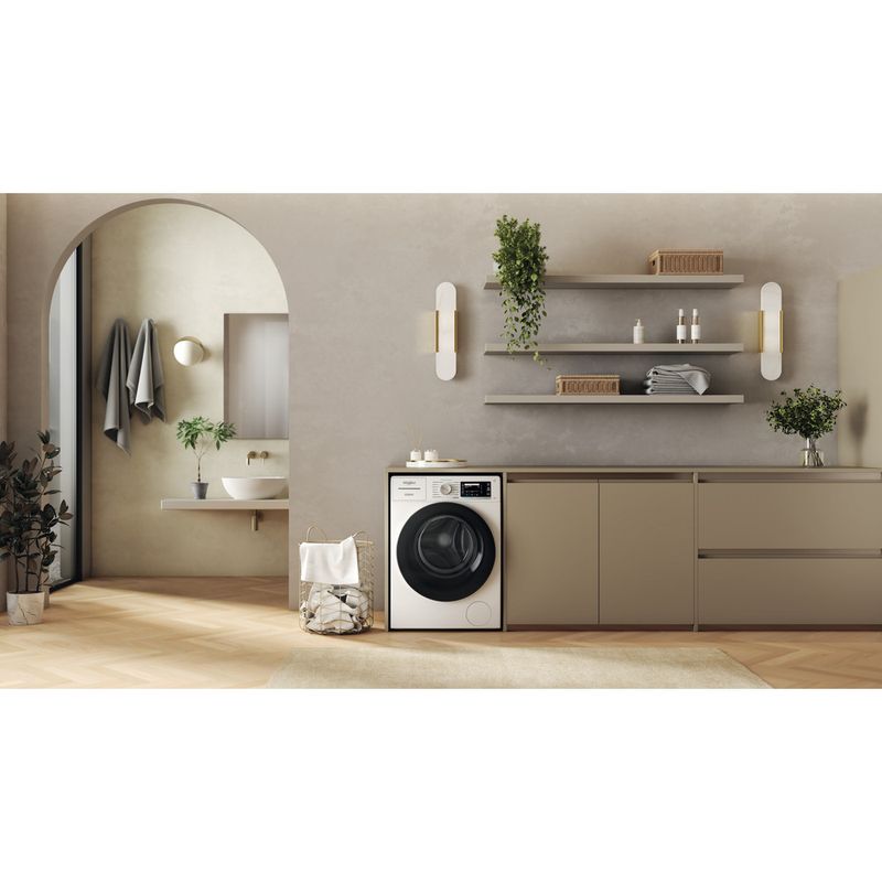 Whirlpool Pralka Wolnostojące W8X 89AD SILENCE PL Biel Ładowany od frontu A Lifestyle frontal