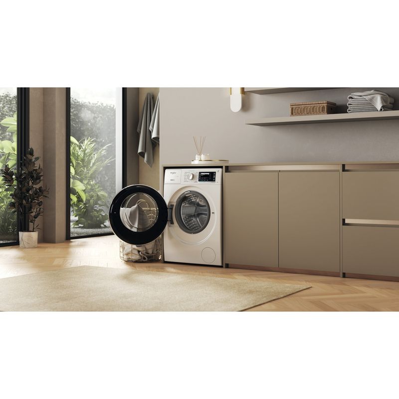 Whirlpool-Pralka-Wolnostojące-W8X-89AD-SILENCE-PL-Biel-Ładowany-od-frontu-A-Lifestyle-perspective-open