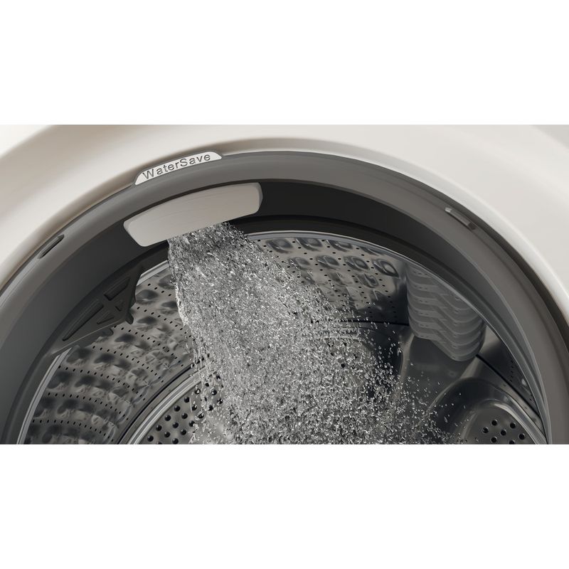 Whirlpool Pralka Wolnostojące W8 09AD SILENCE PL Biel Ładowany od frontu A Drum
