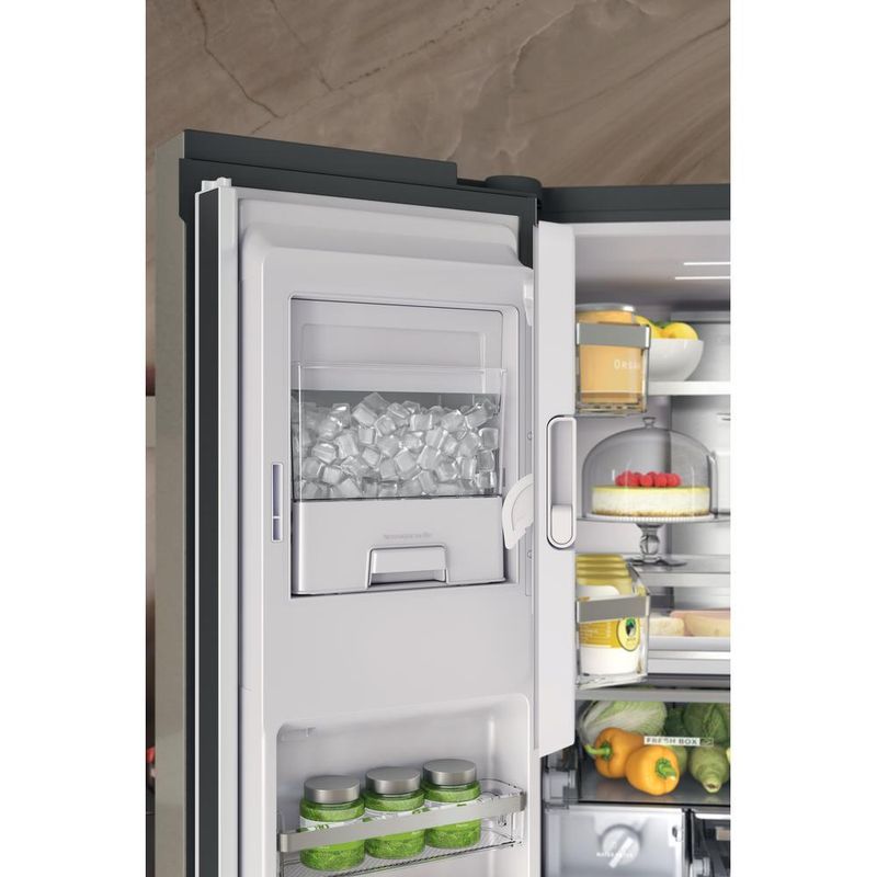 Whirlpool-Side-by-Side-Wolnostojące-WQ9I-MO2L-EF-Inox-Look-Lifestyle-detail