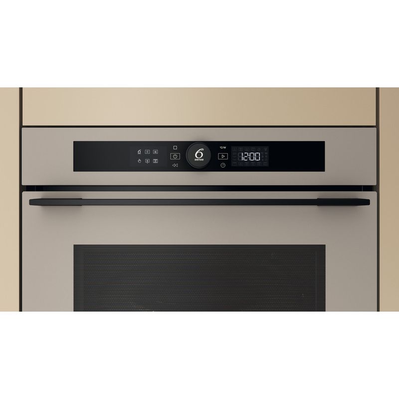 Whirlpool-Mikrofalowka-Do-zabudowy-WMW57DHME-Urban-beige-Elektroniczny-40-MW-Combi-900-Control-panel