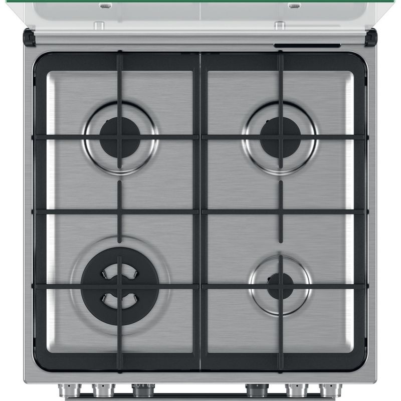 Whirlpool-Kuchenka-WS68G8CHX-E-Inox-Gazowy-Frontal-top-down